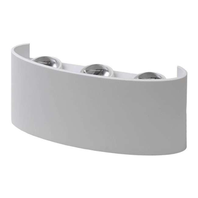 Уличный настенный светильник ЭРА WL12 WH Б0034610