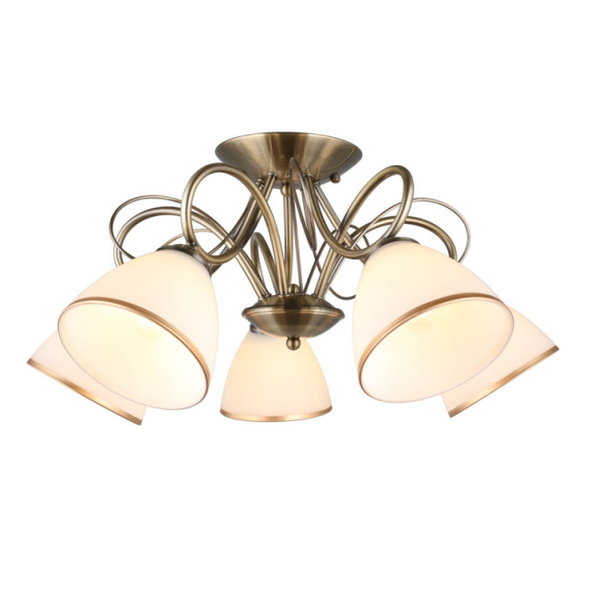 Потолочная люстра Omnilux Alimini OML-25307-05 Потолочная люстра Omnilux Alimini OML-25307-05