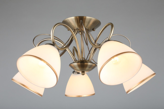 Потолочная люстра Omnilux Alimini OML-25307-05 Потолочная люстра Omnilux Alimini OML-25307-05