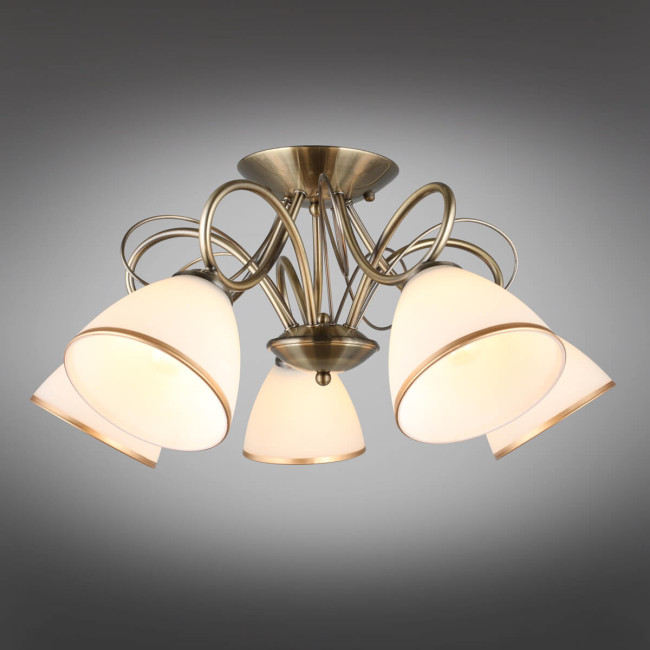 Потолочная люстра Omnilux Alimini OML-25307-05 Потолочная люстра Omnilux Alimini OML-25307-05