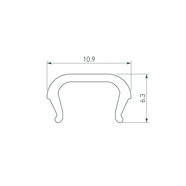 Экран Arlight LINE-D-1111-2000 OPAL (Пластик) 061086