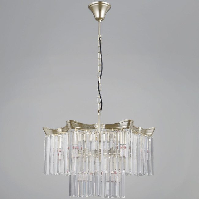 Подвесная люстра Illumico IL3357-6+3PSQ-24 GD LYRA