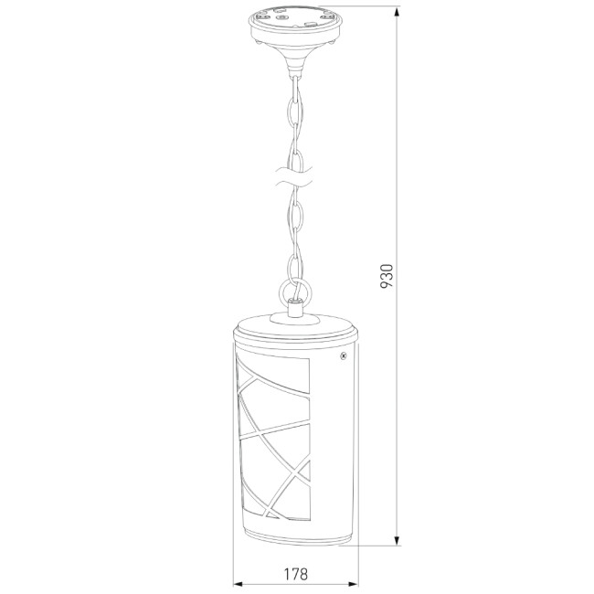Уличный подвесной cветильник Elektrostandard Premier H GL 1017H 4690389115219 Уличный подвесной cветильник Elektrostandard Premier H GL 1017H 4690389115219