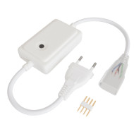 Контроллер RGB 220В 500Вт однокнопочный для светодиодного неона Apeyron 17-49 smd 5050 04-190