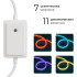 Контроллер RGB 220В 500Вт однокнопочный для светодиодного неона Apeyron 17-49 smd 5050 04-190 Контроллер RGB 220В 500Вт однокнопочный для светодиодного неона Apeyron 17-49 smd 5050 04-190