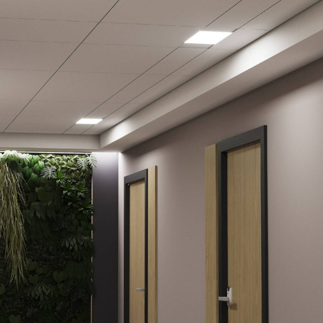 Потолочный светодиодный светильник Gauss 144124318 Потолочный светодиодный светильник Gauss 144124318