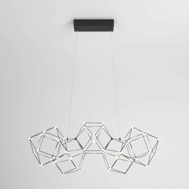 Подвесная люстра Eurosvet Uma 90168/5 черный жемчуг a061144 Подвесная люстра Eurosvet Uma 90168/5 черный жемчуг a061144