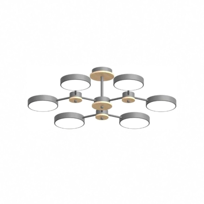 Люстра на штанге LED4U L3216-730 GR Люстра на штанге LED4U L3216-730 GR