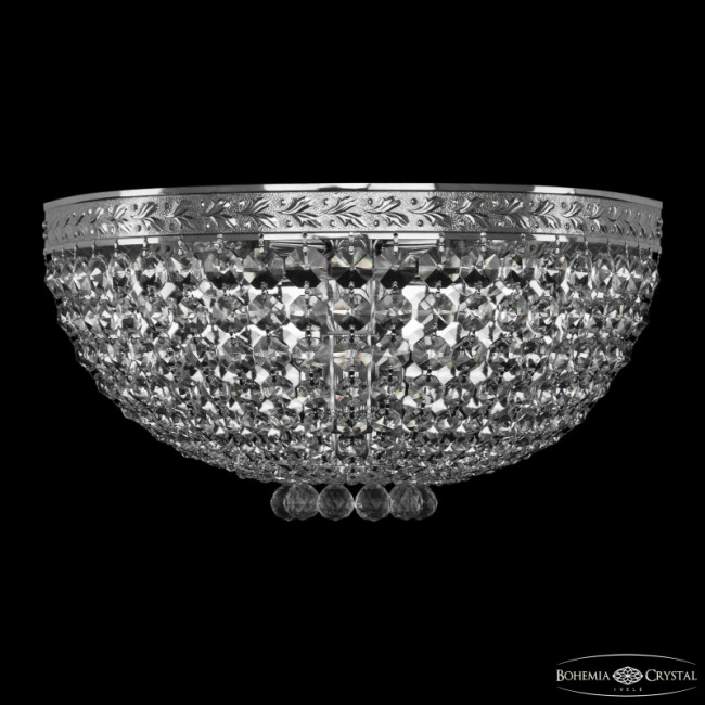 Настенный светильник Bohemia Ivele Crystal 19281B/35IV Ni Настенный светильник Bohemia Ivele Crystal 19281B/35IV Ni