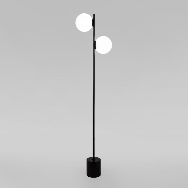 Торшер Eurosvet Marbella 01158/2 черный a064389 Торшер Eurosvet Marbella 01158/2 черный a064389