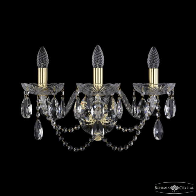 Бра Bohemia Ivele Crystal 1402B/3/195/XL G Бра Bohemia Ivele Crystal 1402B/3/195/XL G