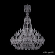 Подвесная люстра Bohemia Ivele Crystal 1410/24+12+6/460/XL-175/2d Ni V0300