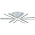 Потолочная люстра Reluce 09824-3.3-06 WH Потолочная люстра Reluce 09824-3.3-06 WH