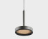 Подвесной светильник (без основания) Italline IT02-025 dark silver 3000K Подвесной светильник (без основания) Italline IT02-025 dark silver 3000K