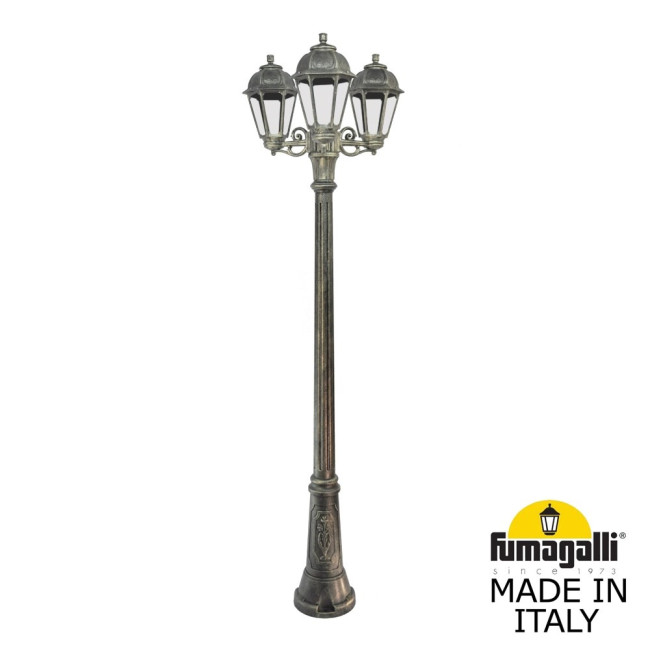 Садово-парковый светильник Fumagalli GIGI BISSO/SABA 3L K22.156.S30.BXE27 Садово-парковый светильник Fumagalli GIGI BISSO/SABA 3L K22.156.S30.BXE27