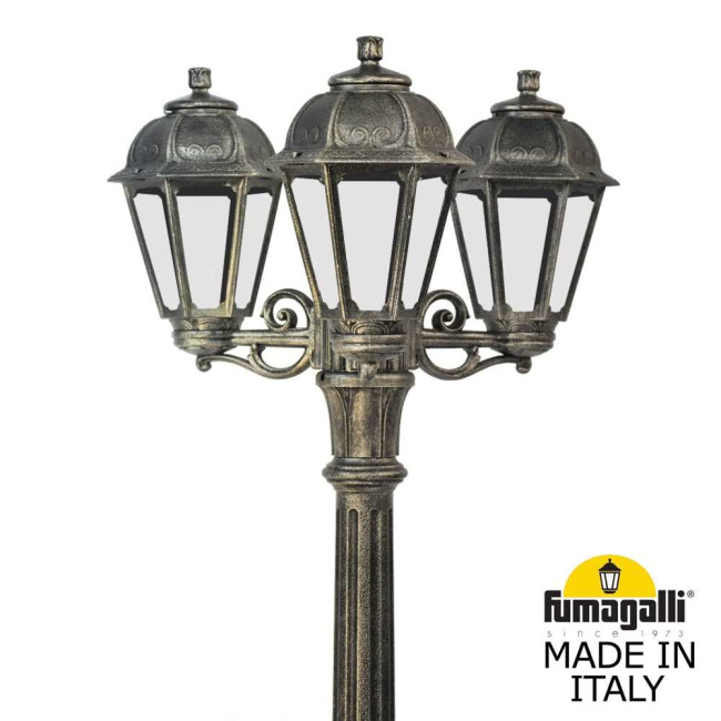 Садово-парковый светильник Fumagalli GIGI BISSO/SABA 3L K22.156.S30.BXE27 Садово-парковый светильник Fumagalli GIGI BISSO/SABA 3L K22.156.S30.BXE27