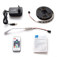 Комплект цифровой светодиодной ленты Apeyron 12В 5050 14,4Вт/м RGB 2м IP65 86ЦЛ Комплект цифровой светодиодной ленты Apeyron 12В 5050 14,4Вт/м RGB 2м IP65 86ЦЛ