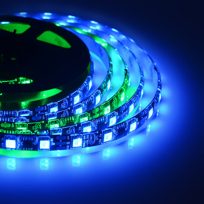 Комплект цифровой светодиодной ленты Apeyron 12В 5050 14,4Вт/м RGB 2м IP65 86ЦЛ Комплект цифровой светодиодной ленты Apeyron 12В 5050 14,4Вт/м RGB 2м IP65 86ЦЛ