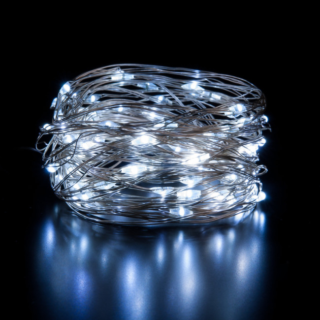 Гирлянда нить Eurosvet 400-008 белый 10м IP20 Гирлянда нить Eurosvet 400-008 белый 10м IP20