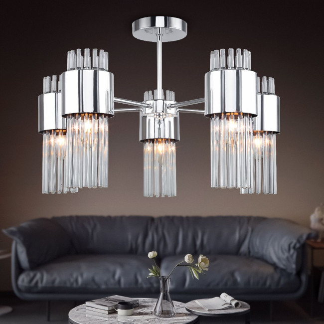 Люстра на штанге Rivoli Deborah 3148-305 Б0055524 Люстра на штанге Rivoli Deborah 3148-305 Б0055524