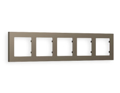 Рамка пятиместная Ambrella Volt Techno AF220635