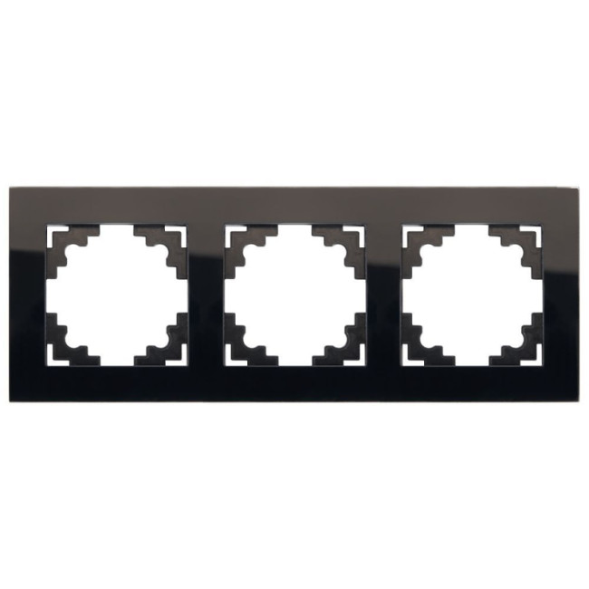 Рамка горизонтальная 3-местная Stekker GFR00-7003-05 39520 Рамка горизонтальная 3-местная Stekker GFR00-7003-05 39520