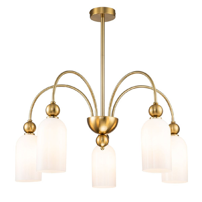 Люстра на штанге Escada Ode 686/5PL Copper Люстра на штанге Escada Ode 686/5PL Copper