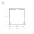 Профиль Arlight ARH-POWER-W35-2000 ANOD 016138 Профиль Arlight ARH-POWER-W35-2000 ANOD 016138