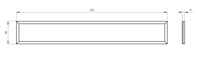 Светодиодная панель Эра SPO-7-50-6K-P Б0050652