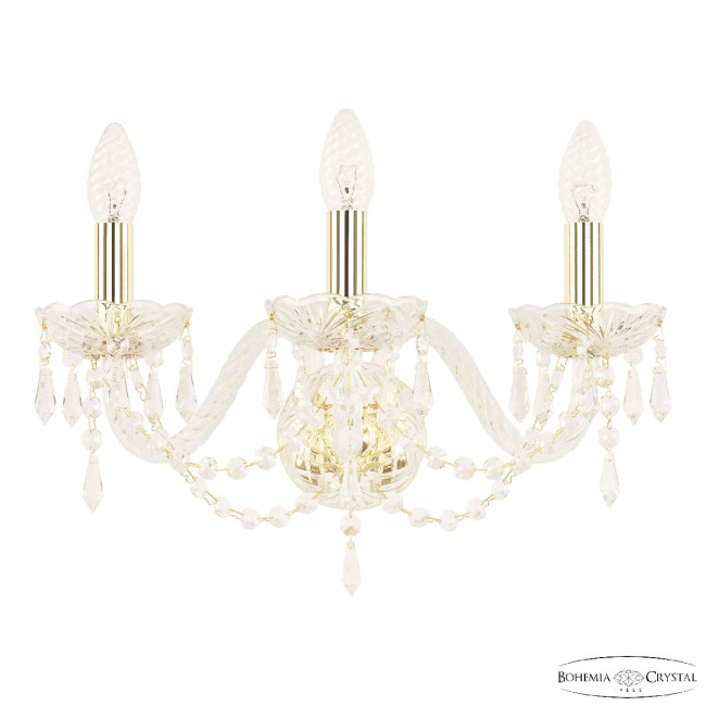 Бра Bohemia Ivele Crystal 104B/3/165 G Бра Bohemia Ivele Crystal 104B/3/165 G