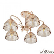Люстра на штанге Arte Milano Napoli 332366/5 FGD Люстра на штанге Arte Milano Napoli 332366/5 FGD