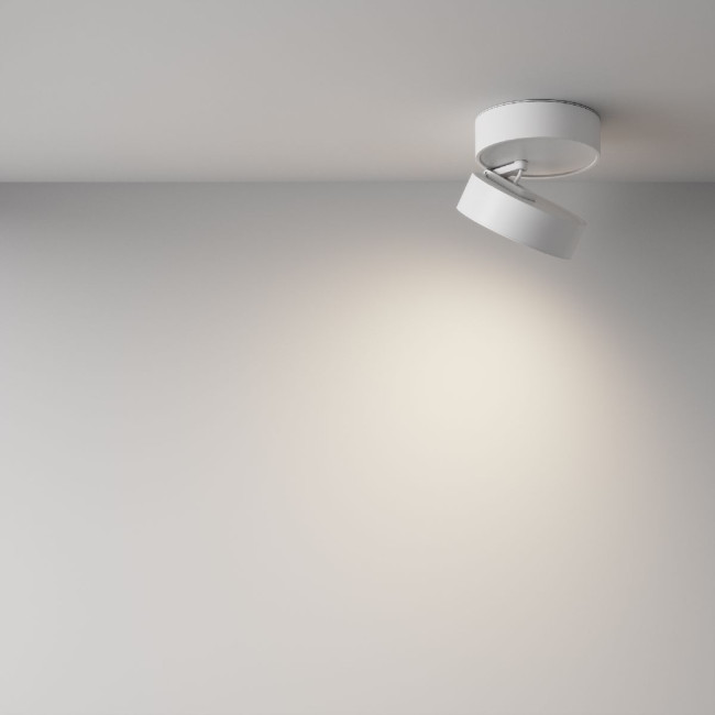 Накладной спот Maytoni Onda C024CL-18W4K-W-1