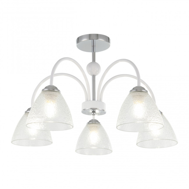 Люстра на штанге Arte Milano Napoli 321410/5 CR+WH