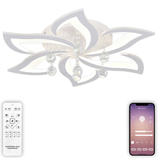 Потолочная светодиодная люстра Natali Kovaltseva Olimp LED LAMPS 81238 Потолочная светодиодная люстра Natali Kovaltseva Olimp LED LAMPS 81238