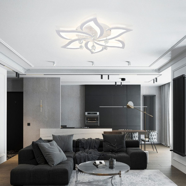 Потолочная светодиодная люстра Natali Kovaltseva Olimp LED LAMPS 81238 Потолочная светодиодная люстра Natali Kovaltseva Olimp LED LAMPS 81238