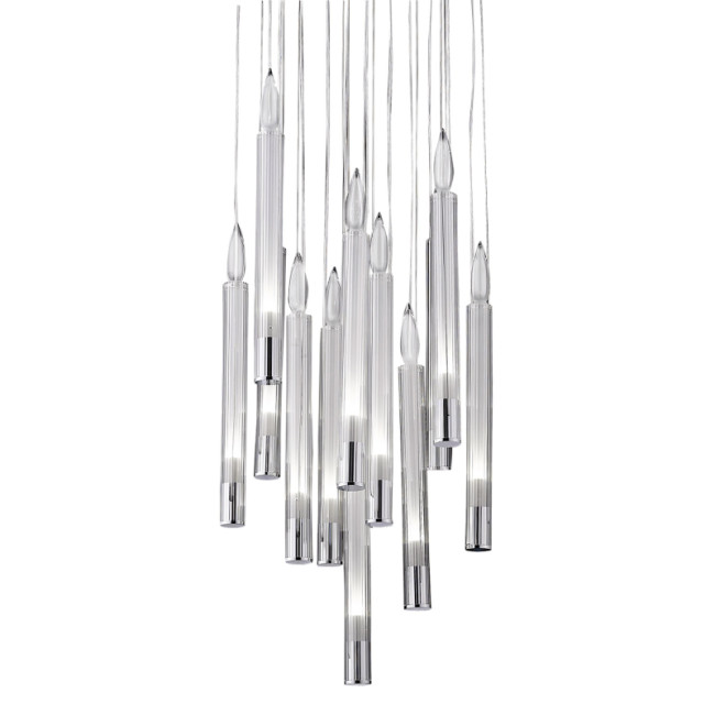 Подвесной светильник Delight Collection Candle P68094-13 chrome Подвесной светильник Delight Collection Candle P68094-13 chrome