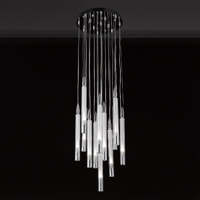 Подвесной светильник Delight Collection Candle P68094-13 chrome Подвесной светильник Delight Collection Candle P68094-13 chrome