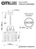 Подвесной светильник Citilux Инга CL335131 Подвесной светильник Citilux Инга CL335131
