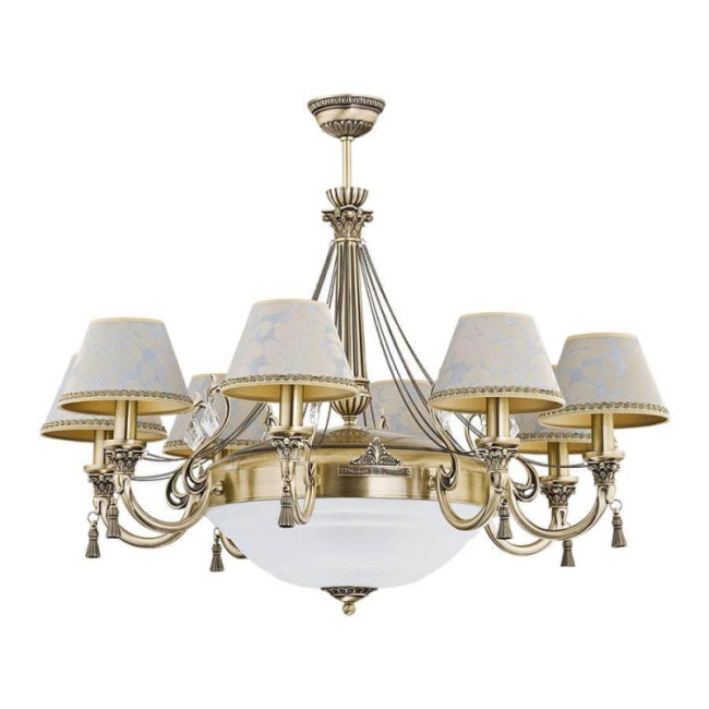 Подвесная люстра Kutek Roma Abazur ROM-ZW-8+1 (P/A) Подвесная люстра Kutek Roma Abazur ROM-ZW-8+1 (P/A)