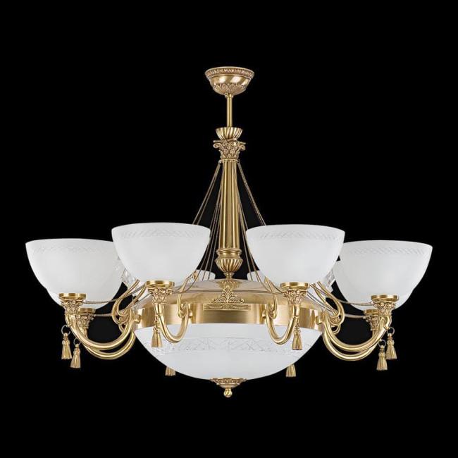 Подвесная люстра Kutek Roma Abazur ROM-ZW-8+1 (P/A) Подвесная люстра Kutek Roma Abazur ROM-ZW-8+1 (P/A)