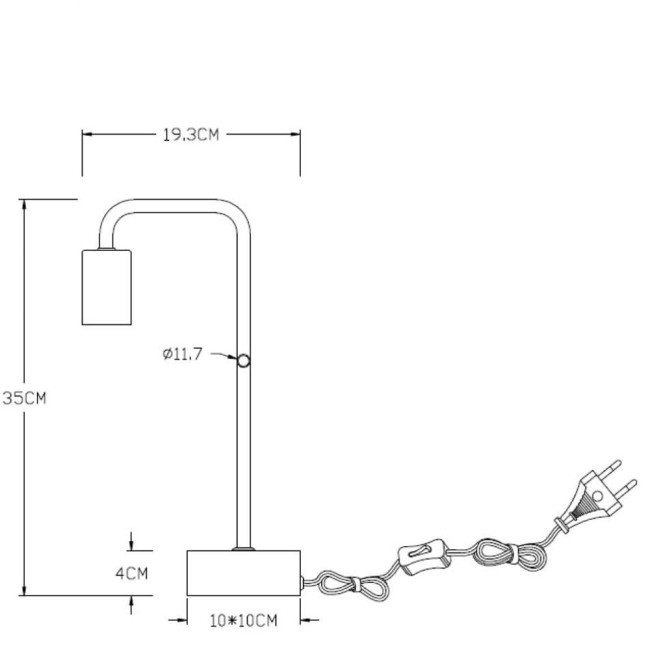 Настольная лампа Lucide Lorin 45565/01/30 Настольная лампа Lucide Lorin 45565/01/30