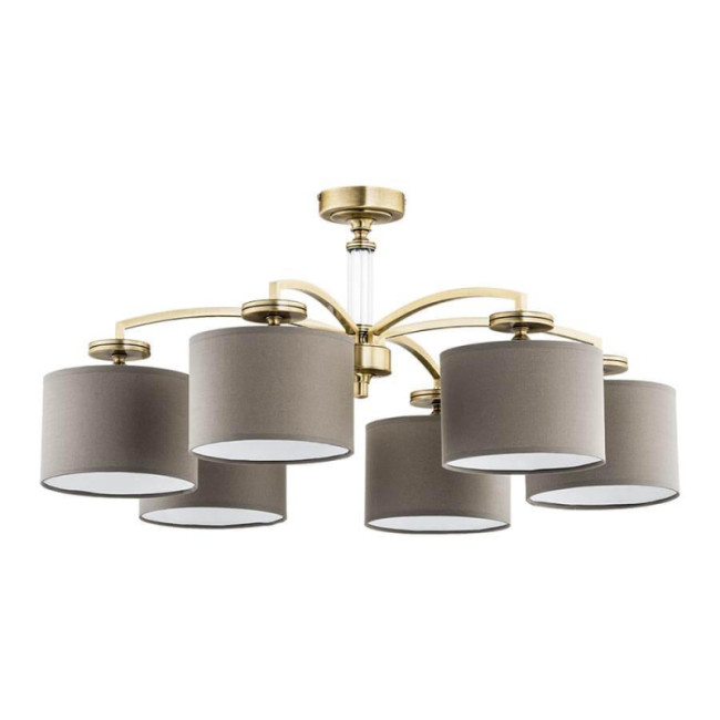 Потолочная люстра Kutek Rossano ROS-PL-6 (P/A) Потолочная люстра Kutek Rossano ROS-PL-6 (P/A)