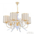 Подвесная люстра Arte Milano Florentia-6067 306067/6 Wh/Gd
