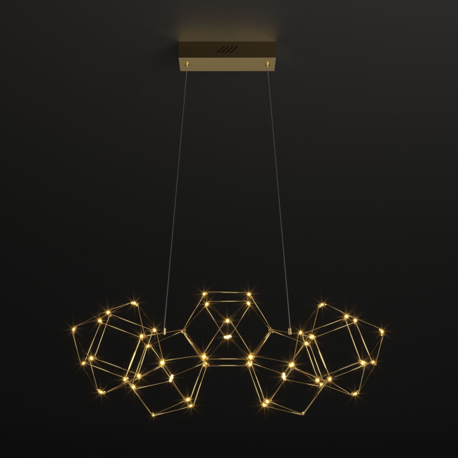 Подвесная люстра Eurosvet Uma 90168/5 медь a061143
