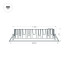 Встраиваемый светильник Arlight MS-MIST-BUILT-R220-30W Warm3000 (WH, 110 deg, 230V) 041611