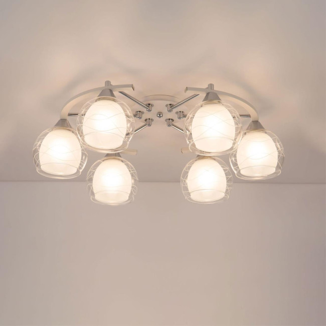 Потолочная люстра Citilux Буги CL157161 Потолочная люстра Citilux Буги CL157161