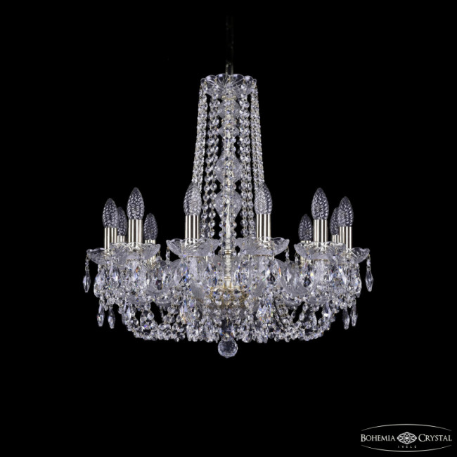Подвесная люстра Bohemia Ivele Crystal 1402/12/195/h-60 G