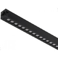 Трековый однофазный светильник AM Group Plain Opal AM580 9W 4000K BK