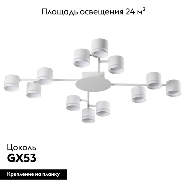 Потолочная люстра Lumion Gareta 8235/12C