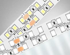 Светодиодная лента двухрядная Ambrella Light LED Strip 24В 2835 24Вт/м 4500K 5м IP20 GS3702 Светодиодная лента двухрядная Ambrella Light LED Strip 24В 2835 24Вт/м 4500K 5м IP20 GS3702
